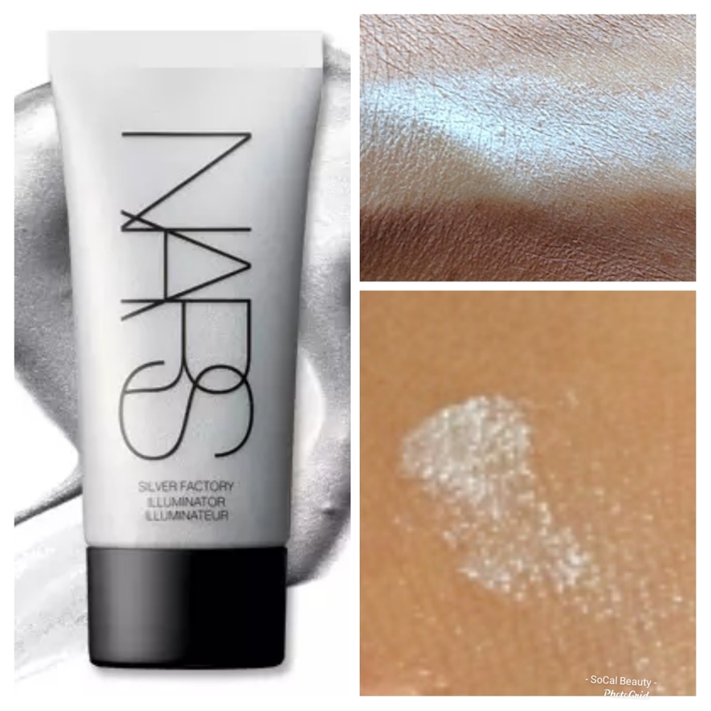 HTF🎅Illuminator Need🎅BN*No Box* HTF LE NARS 0.57 OZ Silver Factory Illuminator